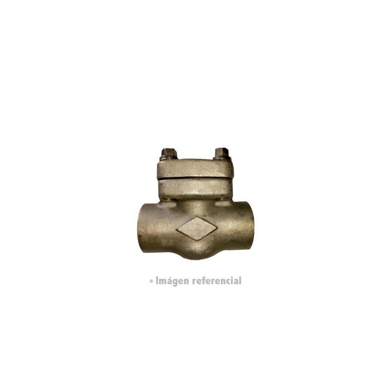 VÁLVULA CHECK PISTON ACERO INOXIDABLE 316 NPT X 800PSI GMEC